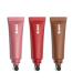 Lip Balm Set of 3 Metal Tins | Red | Coffee | Nude | Moisturizing | Lip Gloss | Vegan | Balm | Nourishing - Peptides Ceramide Vitamin E - Buy Online on GoSupps.com