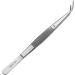 May Set: Stainless Steel First Aid Tweezers - 3-Piece Splinter & Long Tick Tweezers with Fixing Pin - International Shipping - Buy Online on GoSupps.com