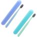 Mobestech 6-Piece Toothbrush Set with Travel Case - Sensitive Natural Oral Care for Adults - Perfect Gift Idea - Buy Online on GoSupps.com