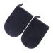 Outanaya 2-piece Self Tanning Applicator Mitts Black Sunless Tanning Gloves for Easy Even Application Lint Comfortable Fit