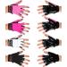 Mighty Grip Pole Dancing Gloves with Tack Strips for Gripping The Pole (1 Pair) Black Small