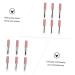 Healeved 18 Pcs Eyeliner Stick Eyelash Mascara Clear Lip Gloss Tube Castor Lip Gloss Containers The Pet - Buy Online on GoSupps.com