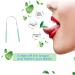 Premium Stainless Steel Tongue Cleaner Scraper - Green Oral Care Brush for Fresh Breath | Best Tongue Cleaning Tool - Buy Online on GoSupps.com