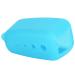 Toothbrush Head Cover Durable Practical Toothbrush Protective Case Sturdy Antimoisture for Keep Toothbrush Healthy for Outdoor Traveling Hiking Camping Use (Greenish Blue)