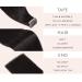 YDDM Tape In Extensions - 20pcs Real Hair 45cm (18-Inch) Natural Black Invisible Tape Hair Weft - Premium Quality Hair Extensions 1B - Buy Online on GoSupps.com