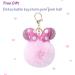 Sunwel Fashion Cute Sequin Mouse Ears Mini Backpack (Pink) - Perfect Travel & School Bag for Girls and Women - Buy Online on GoSupps.com