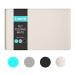 Umtiti bowl pad for dog cats (60x40cm cream) waterproof non-slip silicone dog bowl matt matt waterproof surface with edge dishwasher-safe L-1PC cream L-cream