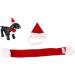 Pet Leso Red Christmas Hat for Cats & Dogs | Festive Holiday Accessory for Pets - Buy Online on GoSupps.com