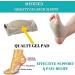 High Arch Support Brace Compression Sleeves - 2 Pairs Gel Cushion Insoles for Flat Feet & Plantar Fasciitis Relief - Buy Online on GoSupps.com
