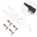 Carbon Brush Set for Nail Drills - 2 Pairs Handpiece Accessories & Wrench for Salon & Home Use - Buy Online on GoSupps.com