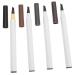 WOONEKY 4pcs Four Forked Eyebrow Pencil Brow Pencil and Brush Microblading Eyebrow Pen Make up Kit Abs