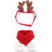 Pet Christmas Costume Set: Antler Headband, Santa Suit, Sailor Costume, Tie Set & Scarf - Buy Online on GoSupps.com