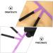 Didiseaon Stainless Nose Triangle Steel Ruler Positioning Position Measure Shaper Measuring Eyebrow Tool 13.8x7cm Purple - Buy Online on GoSupps.com