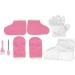 Paraffin Hand Foot Gloves Flannel Keep Warm Wax Hand Foot Liners Paraffin Mittens Foot Set Gloves & Socks for Hot Wax Hand Thermal SPA Therabath Wax - Buy Online on GoSupps.com