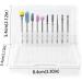 Nail Bits Nail Drill Heads Grinding Set Rotate Milling Cutter Manicure Pedicure Portable Tools for Exfoliating Grinding Polishing Nail Removing(c) - Buy Online on GoSupps.com