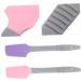 Minkissy Silicone Wax Spatula Set - 4 Non-Stick Tools for Waxing & Crafting - Durable Mini Stir Bars for Easy Scraping & Mixing - Buy Online on GoSupps.com