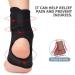 FRCOLOR Sports Foot Protector - Unisex Ankle Protection Sleeve | Anti-Wear Ankle Covers for Fitness | Optimal Support & Comfort | 12x11cm - Buy Online on GoSupps.com