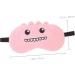 De Sommeil Yeux Motif Cartoon Dinosaure Rose De Nuit L ger Et Doux En Tissu Bandeau lastique Pour Confort Voyage H tel Et Sieste Unisexe Adulte - Buy Online on GoSupps.com
