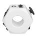Fiddle toy 360-degree mob-finger button scooter fingertips stress reduction ring toys rotating decompression ring toys (white)