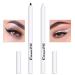 MEICOLY Classic Black White Eyeliner Pencil - Waterproof Long Lasting Gel Formula - Buy Online on GoSupps.com