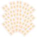 Gleavi sunglasses 60 pairs of glasses nose pads soft foam-nose pads Self-adhesive anti-slip glasses pads for glasses glasses sunglasses khaki over glasses sunglasses