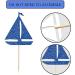 BCHOCKS Cupcake Toppers Paper Nautical - Buy Online on GoSupps.com