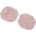 Jauarta 2 Pack Rose Quartz Eye Pads - Migraine Relief Reduces Puffiness & Wrinkles - Cooling Eye Covers for Soothing Relaxation - Buy Online on GoSupps.com