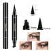 FAEYLI 2 in 1 Professional Makeup Black Waterproof Liquid Eyeliner Stamp - Buy Online on GoSupps.com