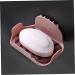 Ciieeo 4 Pcs Soap Draining Holder Punch Free Soap Dish Shopping Basket Soap Dish Holder Soap Holder Chinese Liquor Soap Rack No Punching Soap Stand Decanter Suction Wall Drain Rack Red - Buy Online on GoSupps.com