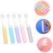 Frcolor 5-Piece Ergonomic Folding Toothbrush Set | Daily Dental Accessories for Home Use - International Shipping Available - Buy Online on GoSupps.com