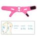 Facial Slimming Lift Face Belt - Double Chin Removal & Skin Tightening Bandage (Pink) - Buy Online on GoSupps.com