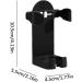 Aizuoni Shower Razor Holder - Self-Adhesive Black Razor Holder for Bathroom & Shower | Perfect for Men and Caravans - Buy Online on GoSupps.com