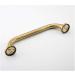 Bathroom Grab Bar Safety Support Rail 18-Inch Brass Grab Bars for Bathtubs and Showers Brushed Nickel European Carved Vintage Handrail Wal - Buy Online on GoSupps.com