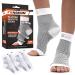 Fit Nation Plantar Fasciitis Support Socks - 2 Pairs, Ultimate Compression Sleeves for Aching Feet - White - Buy Online on GoSupps.com