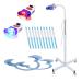 Dental Teeth Whitening Lamp Teeth Bleaching Light Lamp Blue Red Light Lamp Floor Standing