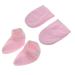 Beaupretty 2 Pairs Mittens Kids Wax Care Insulated Mittens Warm Gloves Thermal Gloves Insulated Gloves Foot Spa Cover Pumpkin Hat for Adults Kaleidoscope Toy Pink Paraffin Hand