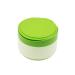 1 Pcs Empty Portable Baby Skin Care After-bath Powder Puff Talcum Case Green Plastic Power Puff Case with Sifter and Puff for Babies Kids