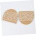 6 Pairs High Heel Shoe Pads - Comfortable Half Insole Forefoot Pads in Khaki - Buy Online on GoSupps.com