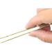 Plum Drop Eyebrow Tweezers - Flat Tip Closed Clamp for Precision Hair Removal & Eyelash Extensions - Buy Online on GoSupps.com