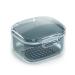 LONU Retainer Case with Removable O-Ring Seal - Portable Aligner Holder for Daily Use & Travel - Magnetic Closure - Blue (Large) | Ideal for Girl Boy Women Men - Buy Online on GoSupps.com
