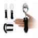 Universal Cuff Adaptive Utensil Holder for Elderly Adults Eating Handicap Utensils Feeding Therapy Tool for Parkinsons Patients