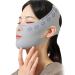 Bowtong Reusable V-Face Bandage Shaper for Women - Weight Loss Lift-Up Belts Reduces Double Chin Thinner Gray Mask - Buy Online on GoSupps.com