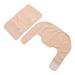 Banapoy castor oil packing set 2 pieces of adjustable rubber band reusable castor oil pack bio for shoulder back waist body castor oil wrapping pad for liver detoxification washable