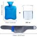 DicDok Hot Water Bottle with Super Soft Cover and Plush Waist Belt - Hot Cold Therapy for Hand, Back, Legs, and Waist (CATBELT) - Buy Online on GoSupps.com