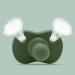 ZONED Pacifier Holder - Safe & Easy-to-Clean Pacifier Chain Set for Travel Diaper Bag Camping & Shopping - Buy Online on GoSupps.com
