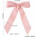 xbiez Long Ribbon Bowknot Hair Clip Ins Style Hairpin Girl Hair Barrettes Side Hair Bows Female Ponytail Holder Hair Accessory Black - Buy Online on GoSupps.com