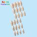 Timmoko Long Square Fake Nails - Exquisite Gold Foil Stripes Design - 24pcs - Buy Online on GoSupps.com