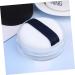 BIUDECO 2pcs Loose Powder Box with Compartment Powder Puff Holder Loose Powder Case Empty Powder Case Black - Buy Online on GoSupps.com