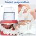 2 Pairs of Cosmetic Temporary Teeth Veneers - Artificial Dental Covers for Men & Women | Lightweight Plug-In Dentures - Buy Online on GoSupps.com