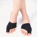 Bunion Protector Sock | Big Toe Separator for Men | Soft Bunion Relief Sleeve | Breathable & Stretchy | Skin-Friendly | Black (S 35-39yd) - Buy Online on GoSupps.com